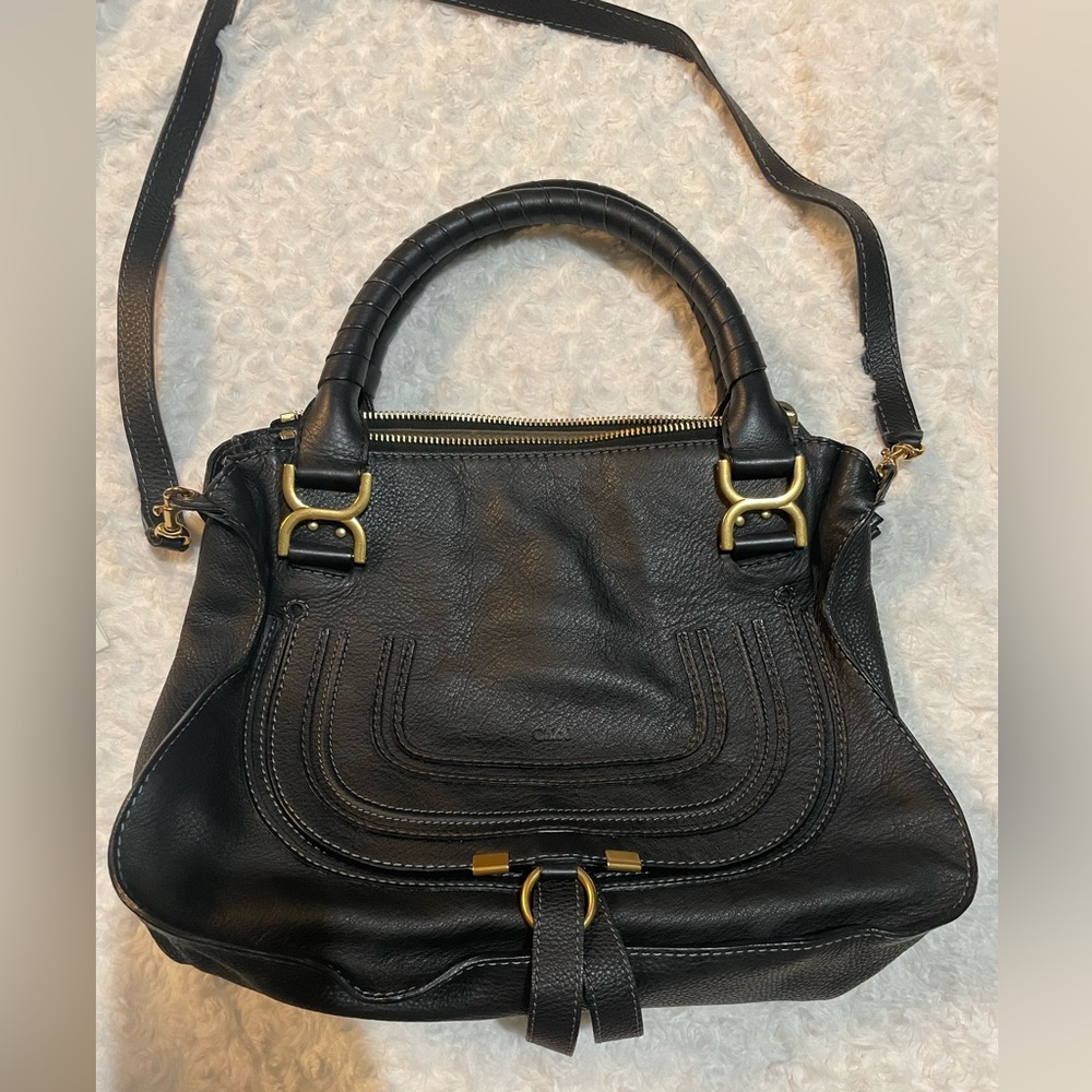 Chloe Black Medium Marcie Bag 🖤